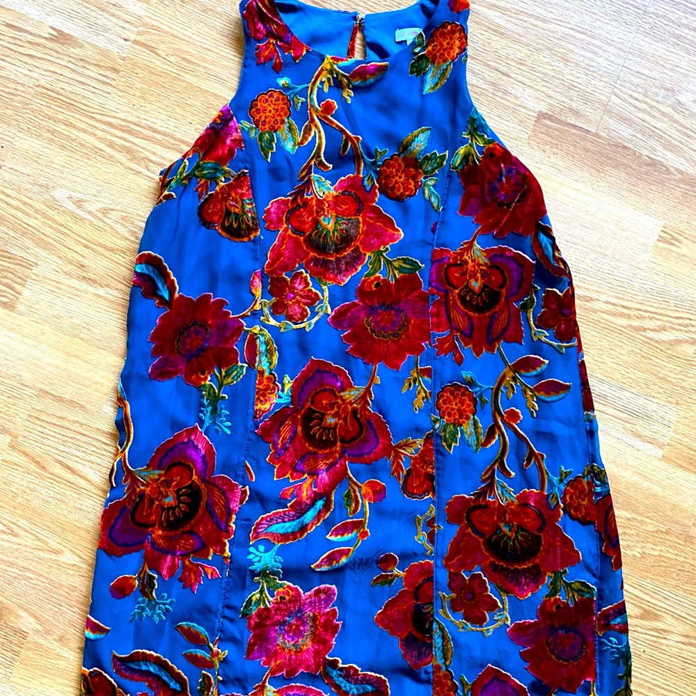 Vibrant floral dress
